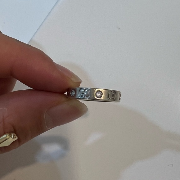 Gucci diamond ring authentic - Picture 3 of 4
